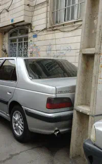 پژو پارس ۸۵ نقره ای عروسک