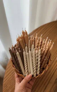 شمع قلمی ۱۰ سانت