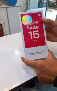 گوشی آکبند و پلمپ note15 pro