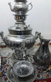 سماور گازی ده لیتری قلم زنی