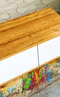 میز جلو مبلی کشودار