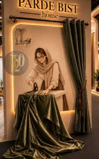 پرده مینیمال Z پانچ اماده (تخفیفی 50٪)فروشی ee 56