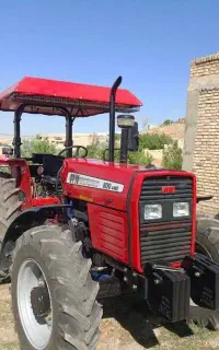 سایه بان تراکتور های فرگوسن با توری فلزی جا وسایل