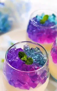 دنیای دسر و ژله.