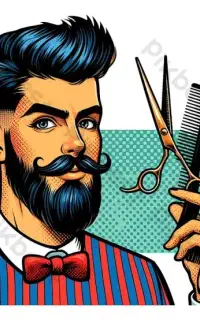 آرایشگاه مردانه/ مدل رایگان آقایان
