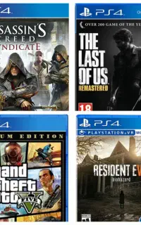 بازی های کارکرده ps4