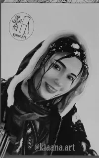 سفارش طراحی چهره تکنیک سیاه قلم