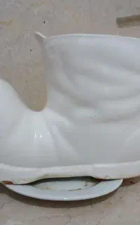 گلدان سرامیکی چکمه