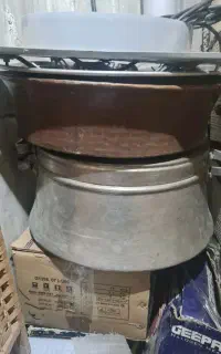 دیگ و لگن خمیر گیری مسی