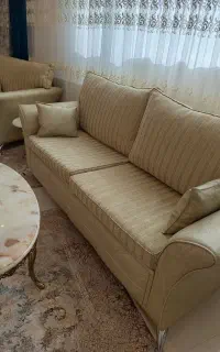 مبل استکبال ترکیه  ومیز عسلی برنز اصل