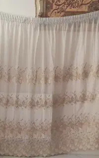 یک عدد پرده تمام حریر اصل