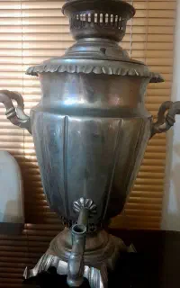 سماور زغالی ( قابل استفاده)