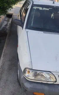 پراید سفید مدل 88
