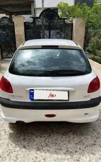پژو ۲۰۶ بی رنگ مدل ۹۷