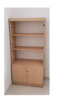 کتابخانه یا کمد چوبی
