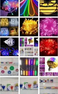 ریسه ، رقص نور ، نئون ، ال ای دی ۱۲ و ۲۲۰ ولت
