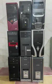 قاب کیس مشکی و نقره ای