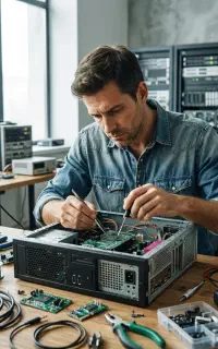 انجام خدمات کامپیوتر در محل