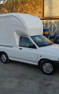 اتاق قرنی عقب درب ABS پراید عقب فایبرگلاس جک
