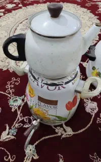کتری سماوری وقوری لعابدار