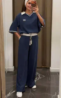 ست پلوشرت شلوار