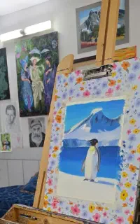 آموزش نقاشی نگین (جلسه اولتو رایگان بیا )