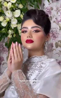 میکاپ و شینیون حرفه ای با ۱۷۰۰