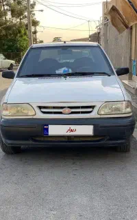 پراید سفید مدل۹۵