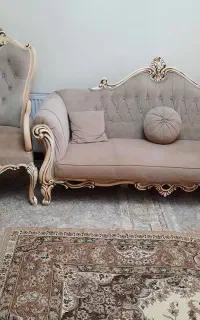 مبل هفت نفره تمیز بدون هیچ ایرادی