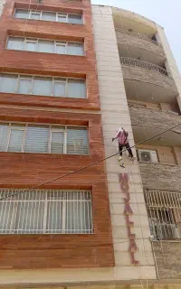 جذب نیروی ارتفاع کار.نیروی کاری راپل کار