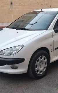 ۲۰۶ سفید تیپ ۲ فابریک مدل ۹۶