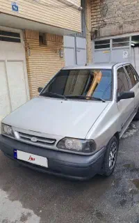 پراید نقره ای مدل ۸۵