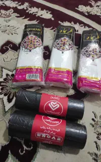سفره یکبار مصرف کیسه زباله