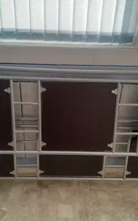 تخت خواب دونفره فلزی سالم بدون خوردگی