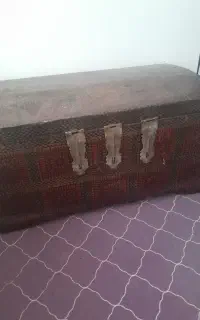 صندوق چوبی قدیمی کاملا سالم دستگاه ابمیوه گیری