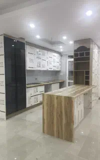 ساخت کابینت آشپزخانه نئوکلاسیک مدرن کمد دیواری ا
