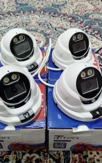 4عدد دوربین مداربسته کامل به همراه DVR