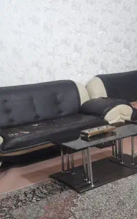 مبل چرم محکم.مناسب خونه باغ