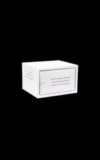 رک ۴ درب فلزی مخصوص DVR دوربین همراه یک عدد سینی