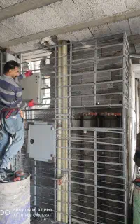 کناف /اجرای تخصصی دیوار داکت رابیتس بدون جوشکاری
