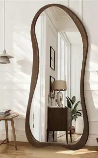 مبل+آینه قدی دفرمه+گنبدی+کشودار در بازارمبل ملل