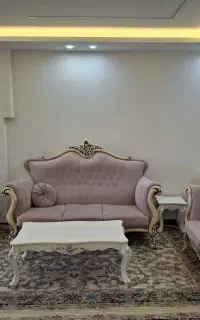 مبل هفت نفره بامیزومیزعسلی