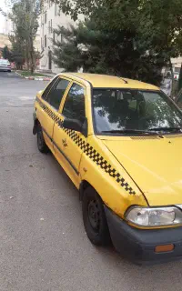 تاکسی پراید ۱۴۱ دو گانه مدل ۸۶