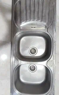 سینک تو کار استیل