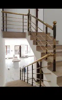 کاغذ دیواری ، سقف کاذب ، نرده استیل ،