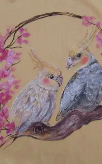 آموزش و اجرای تخصصی نقاشی روی پارچه