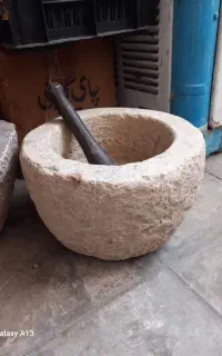 دو عدد جوان سنگی قدیمی سالم دونه ای