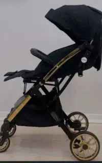 کالسکه بیبی استارbaby5  کالسکه مسافرتی پرو طلایی