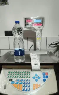 ترازو پنجاه کیلو پلاس  7 رقم پرینت دار  بارکد زن
