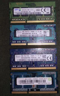 رم لپ‌تاپ ۲ گیگ لب تاب DDR3 باس 1600